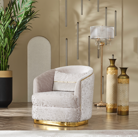 MİLANO GOLD ARMCHAIR