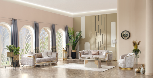 MİLANO GOLD SOFA SET