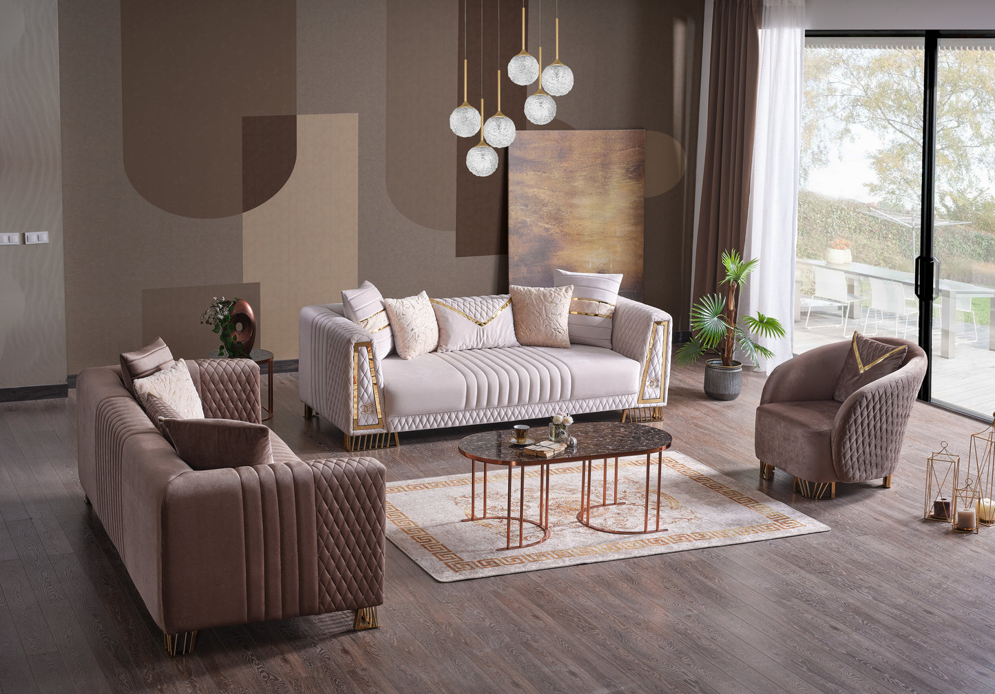 LUXE SOFA SET