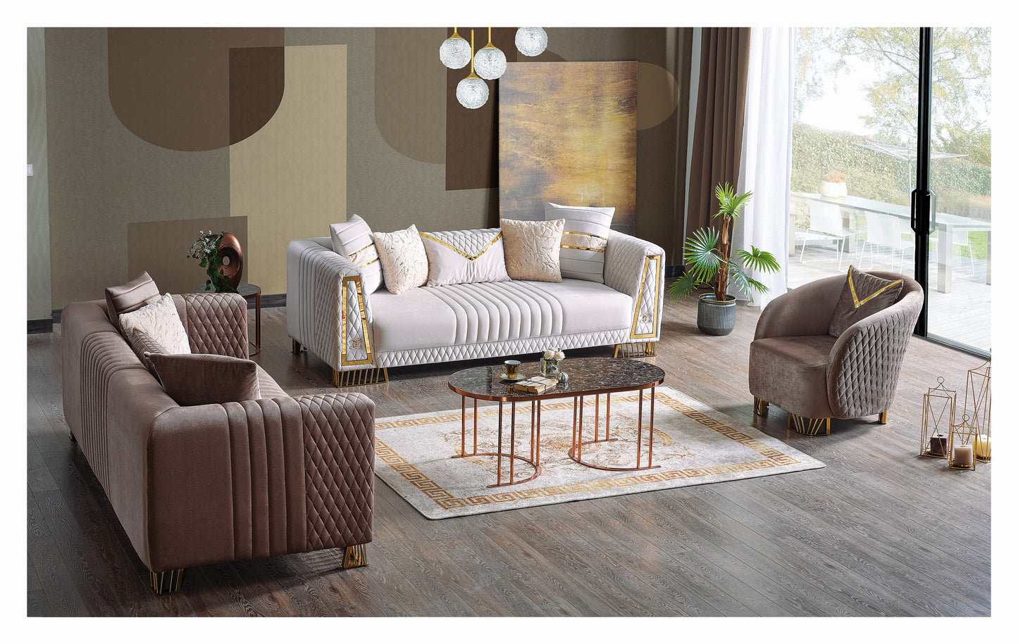 LUXE SOFA SET